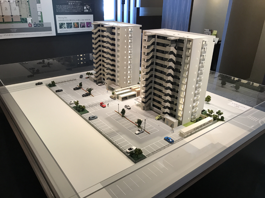 マンション模型
