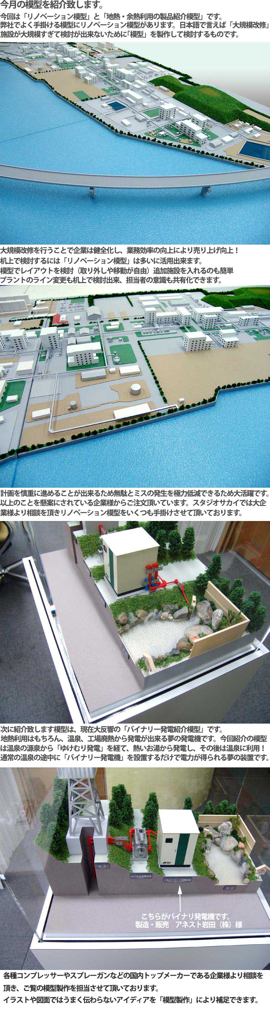 リノベーション模型